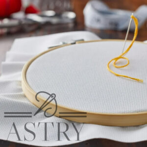 Cross Stitch Aida, 14 Count White Aida